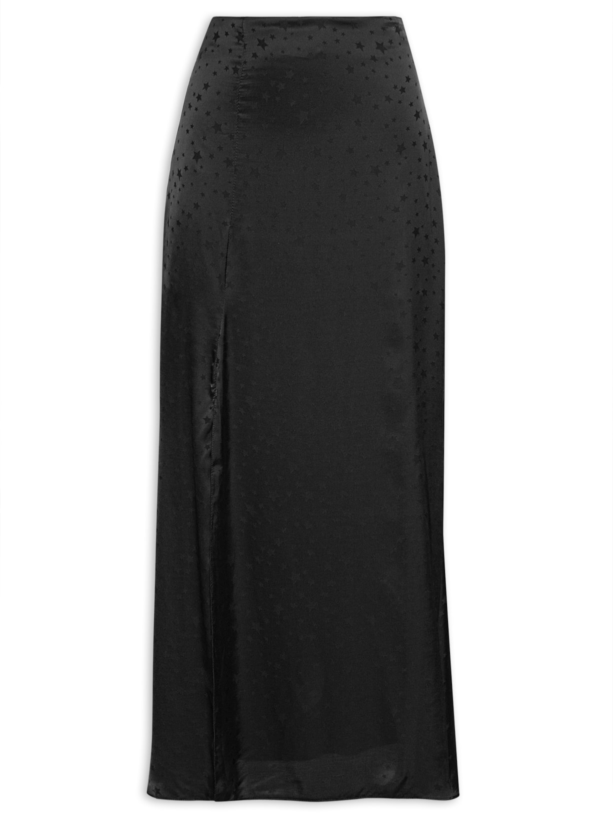 Saia Jacquard Astro - Preto