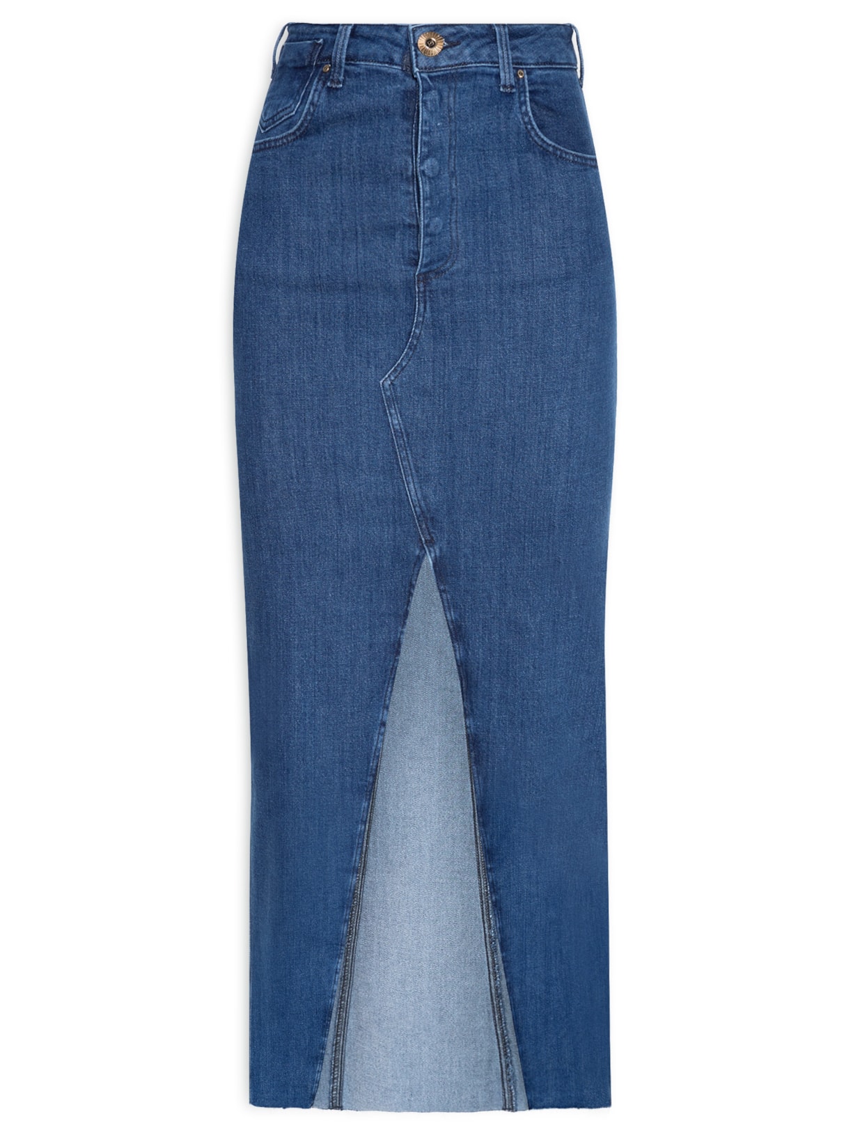Saia Jeans - Azul
