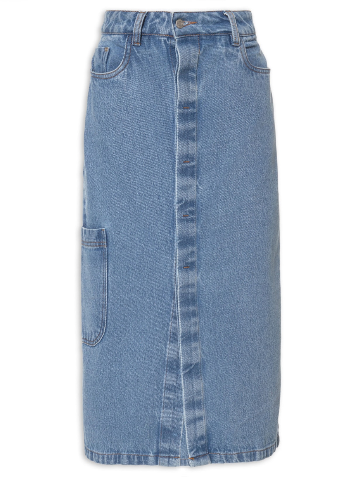 Saia Jeans Daya - Azul