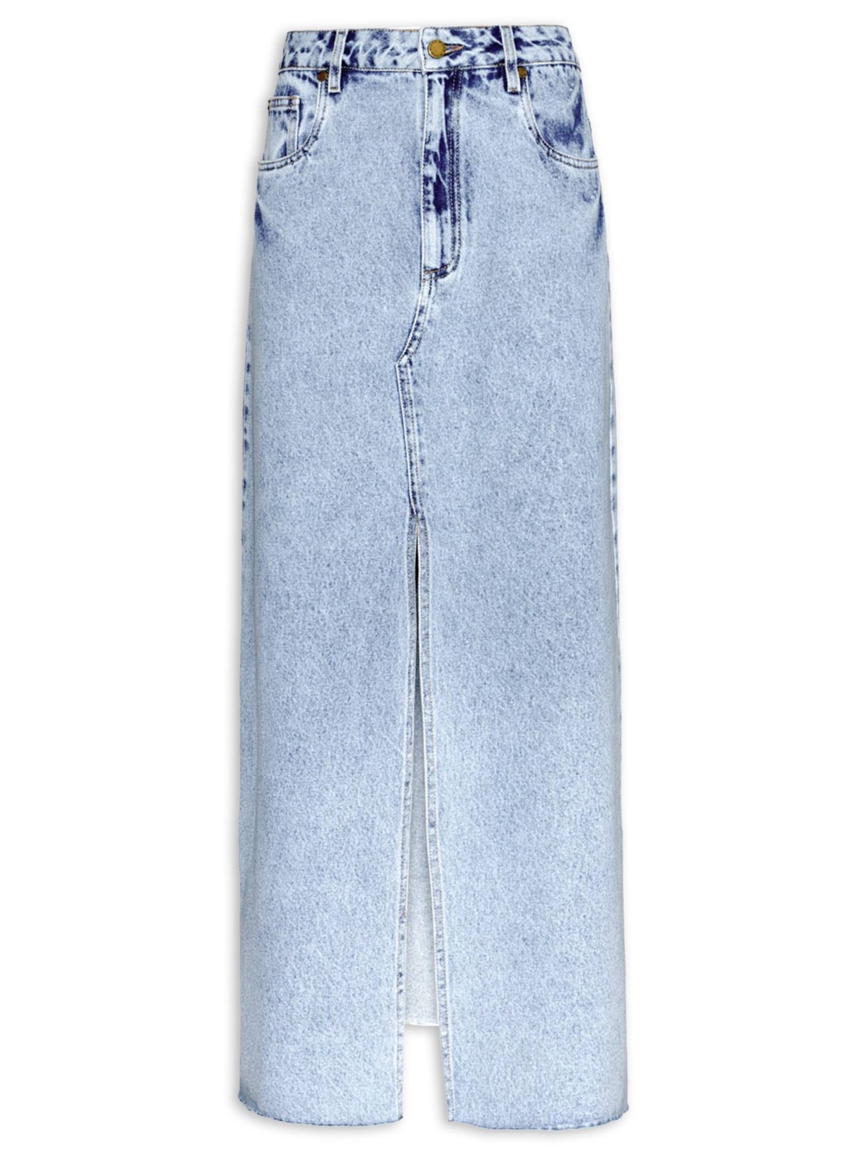 Saia Jeans London - Azul