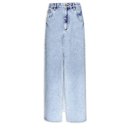 Saia Jeans London - Azul