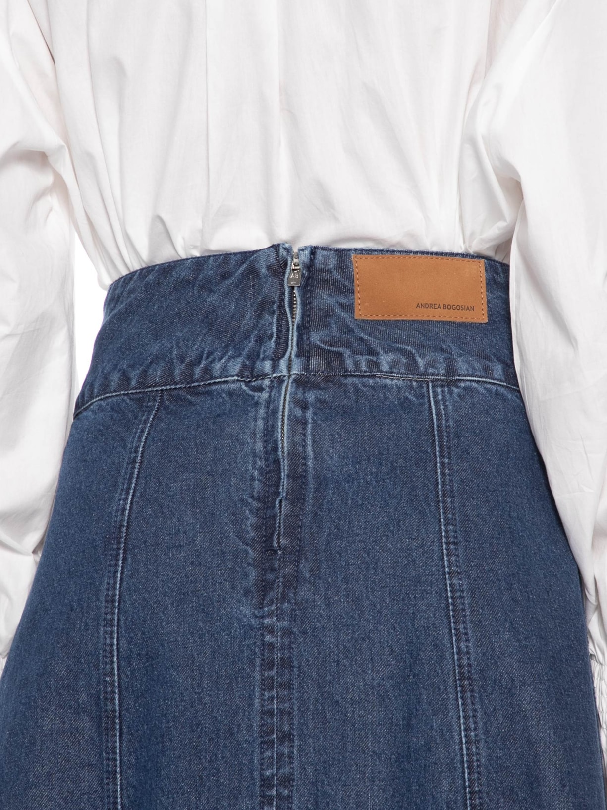 Saia Jeans Mevan AF Azul Andrea Bogosian