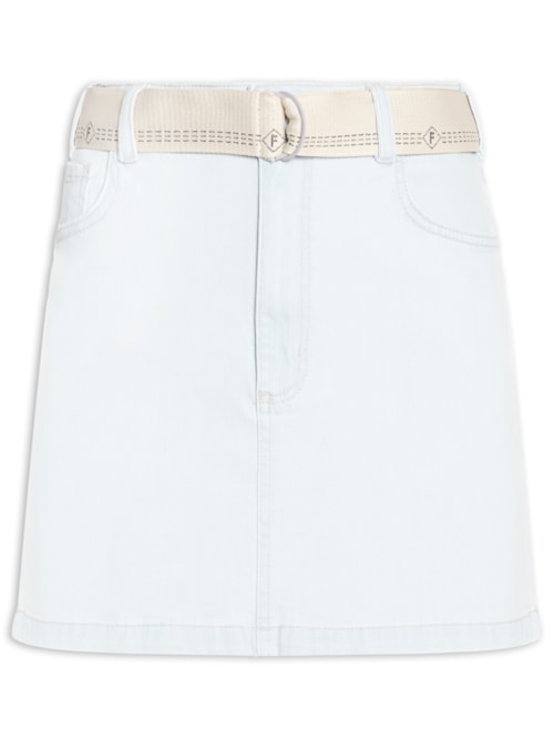 Saia Jeans Mini – Azul