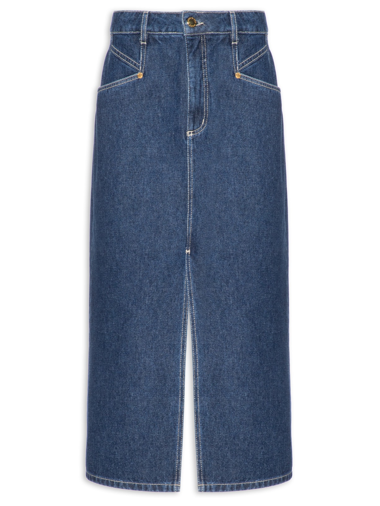 Saia Jeans Patricia - Azul