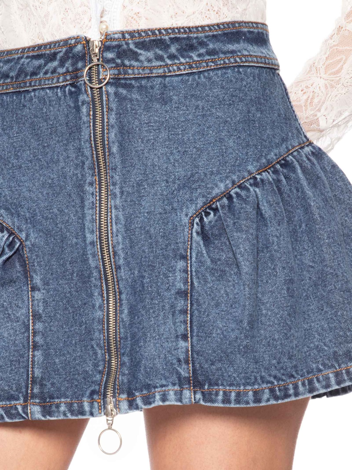 Saia Jeans Vic – Azul Nk