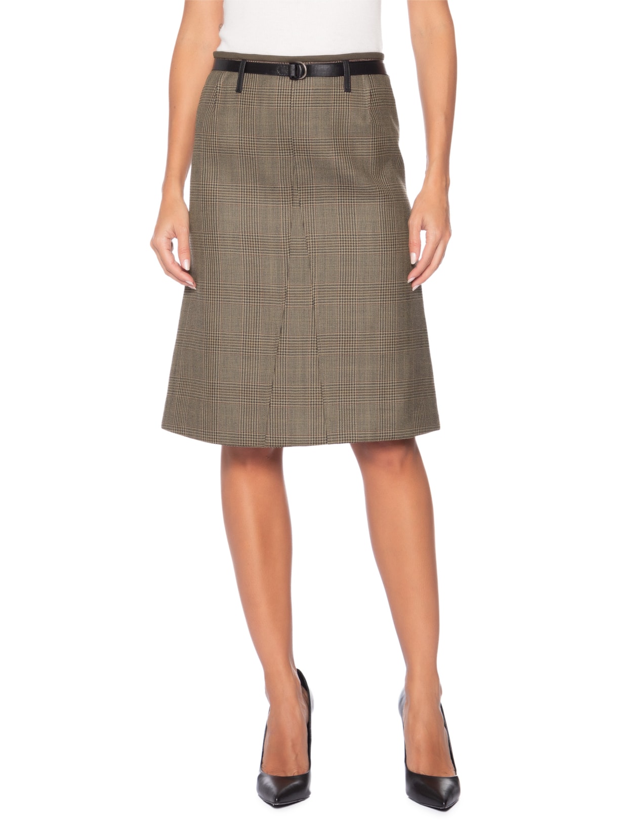 Saia Lã Louis V Marrom Andrea Bogosian