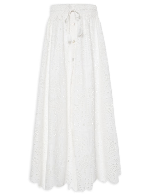 Saia Laise Coqueiros - Branco