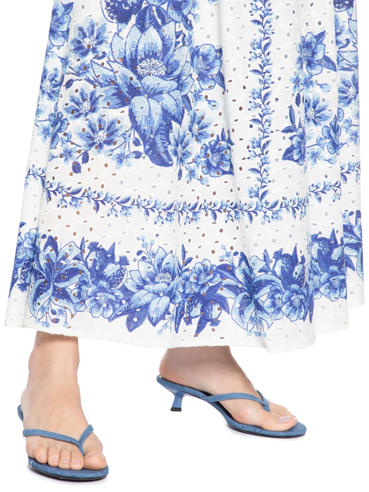 Saia Laise Fruta De Verão Azul Farm