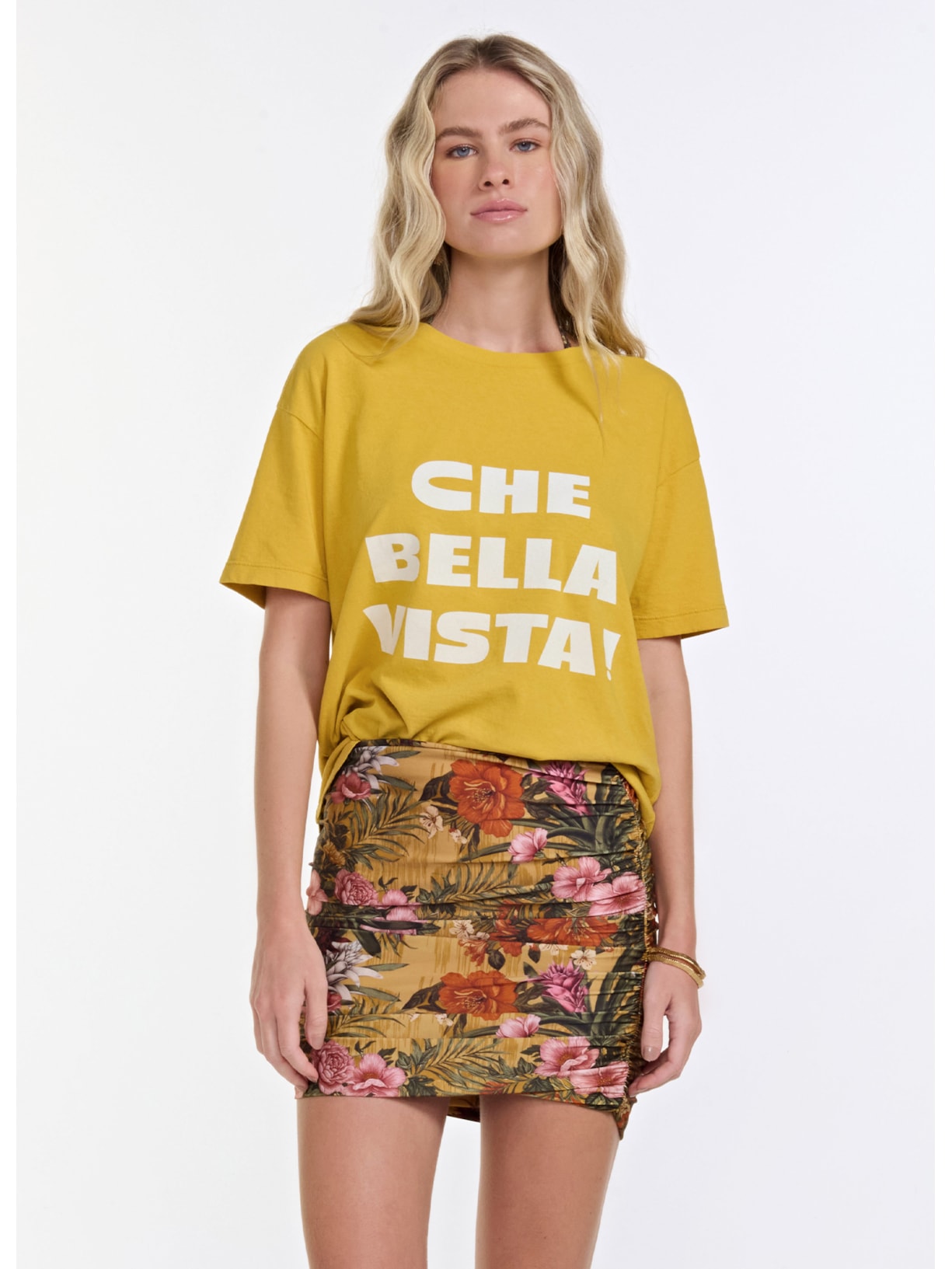 Saia Lala Amarelo Triya