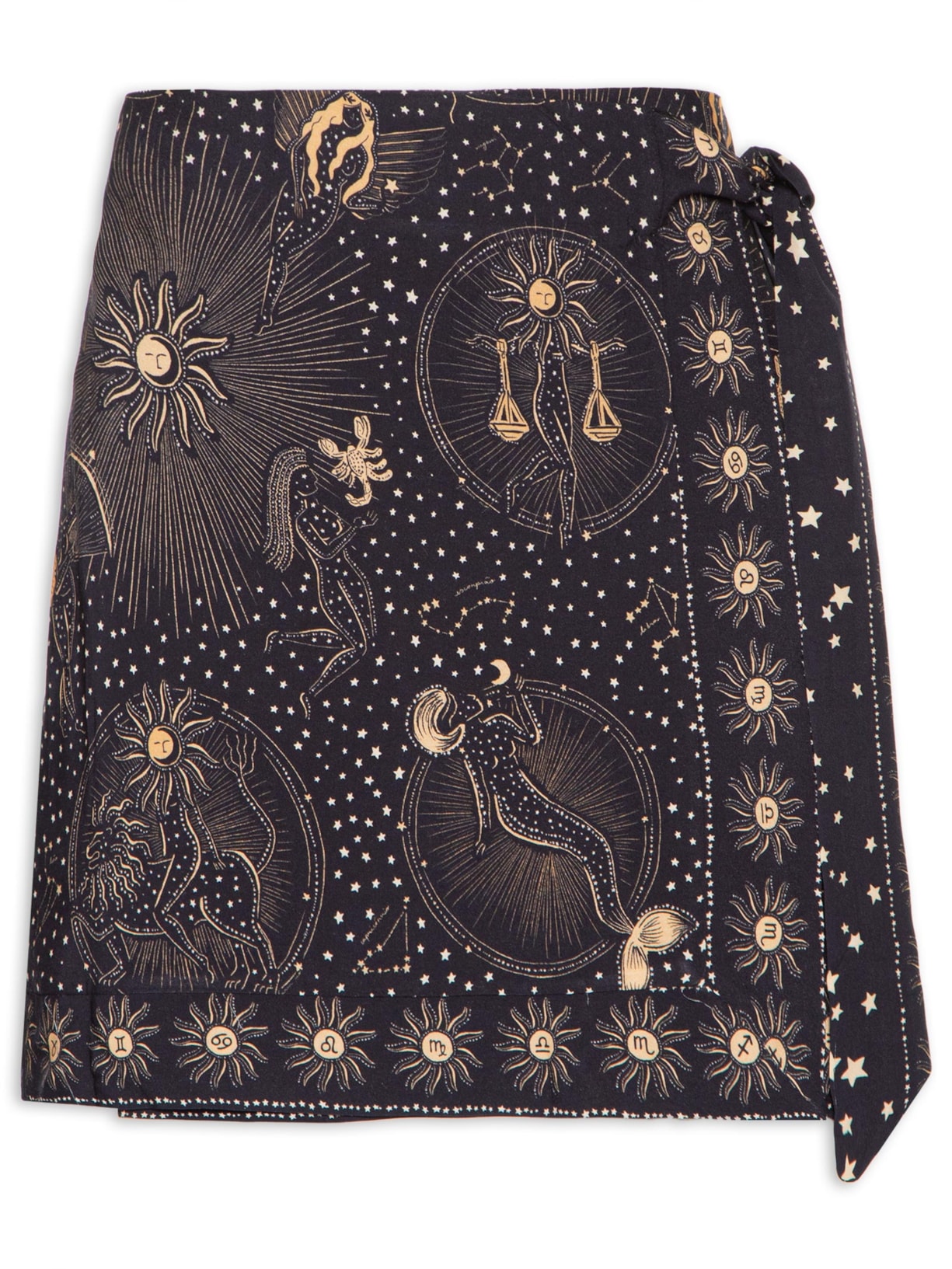 Saia Lenço Astral - Preto