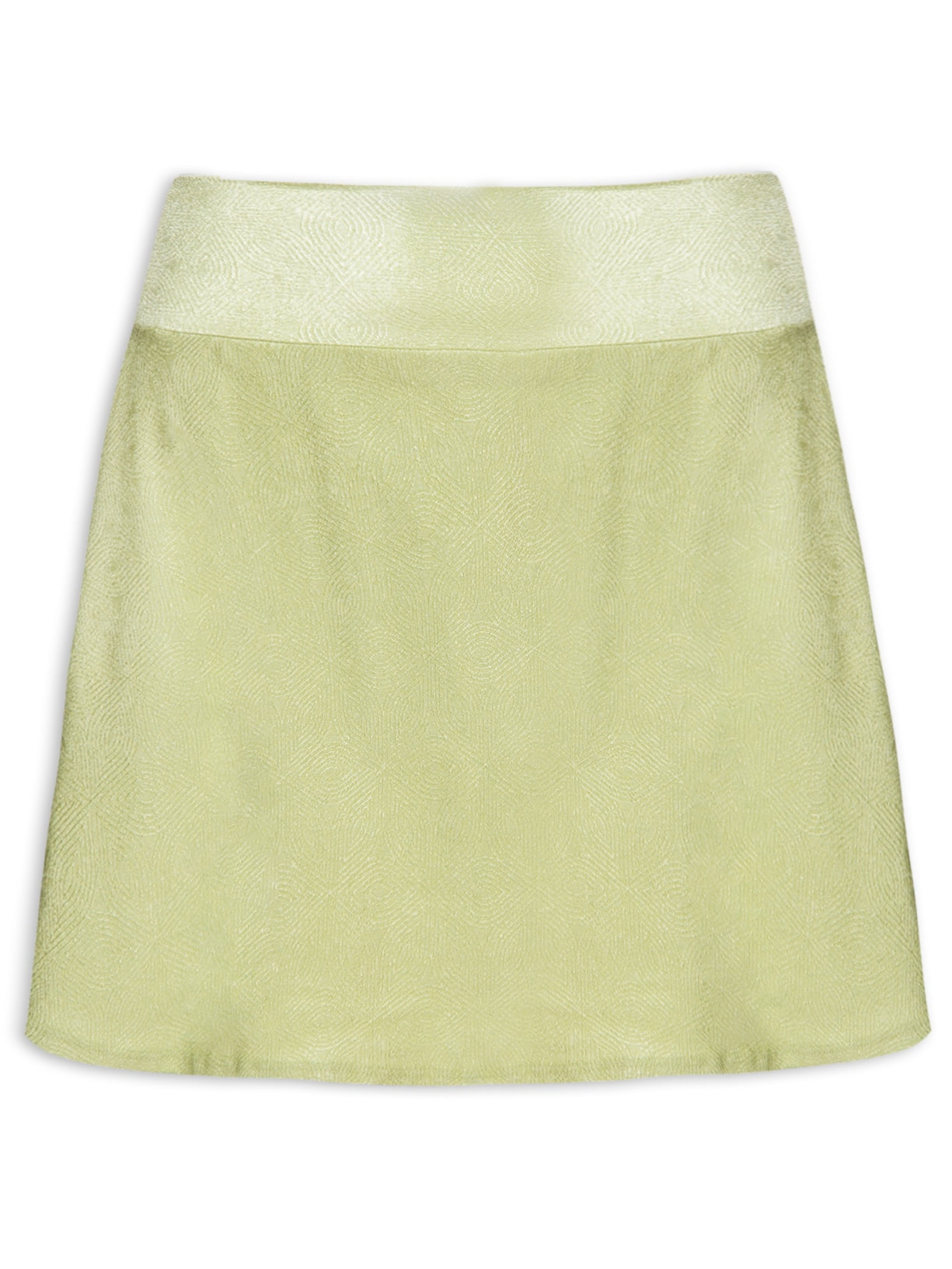 Saia Lisa Textura - Verde