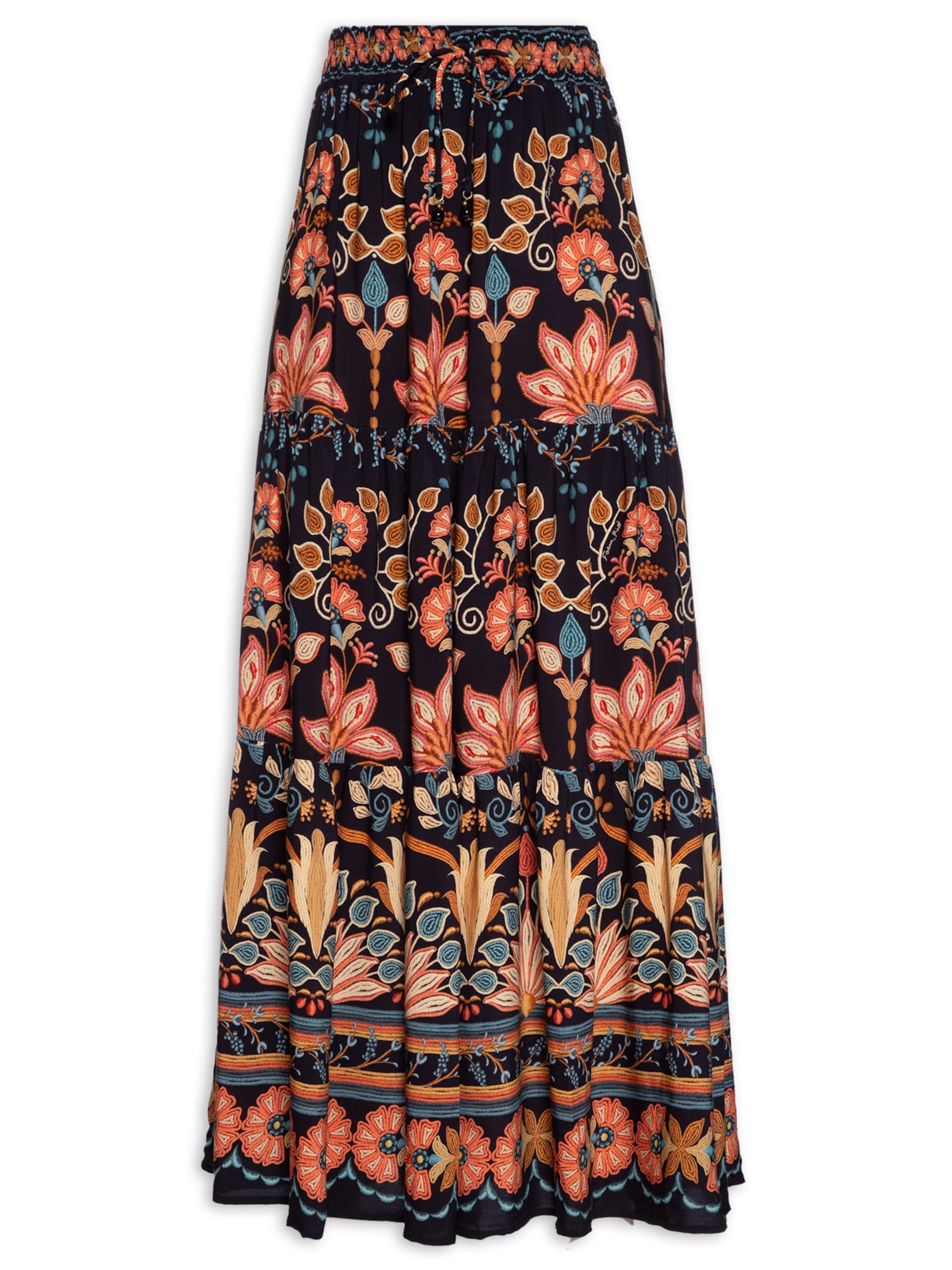 Saia Longa Bella - Preto