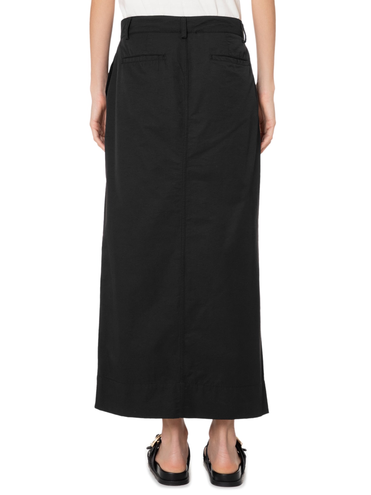 Saia Longa Bolso Preto  Farm