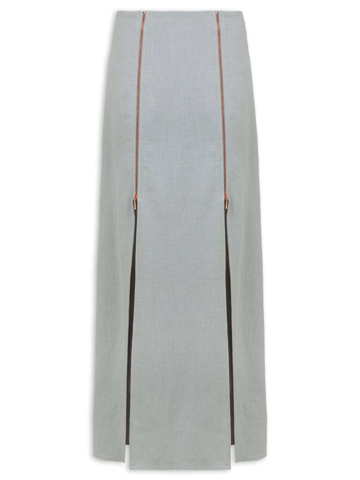 Saia Longa Bruna Cinza Vix