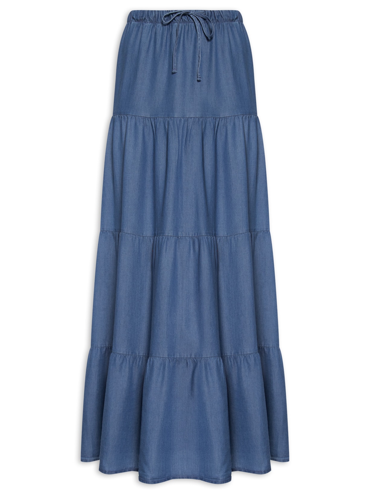 Saia Longa Marias Azul Basiq