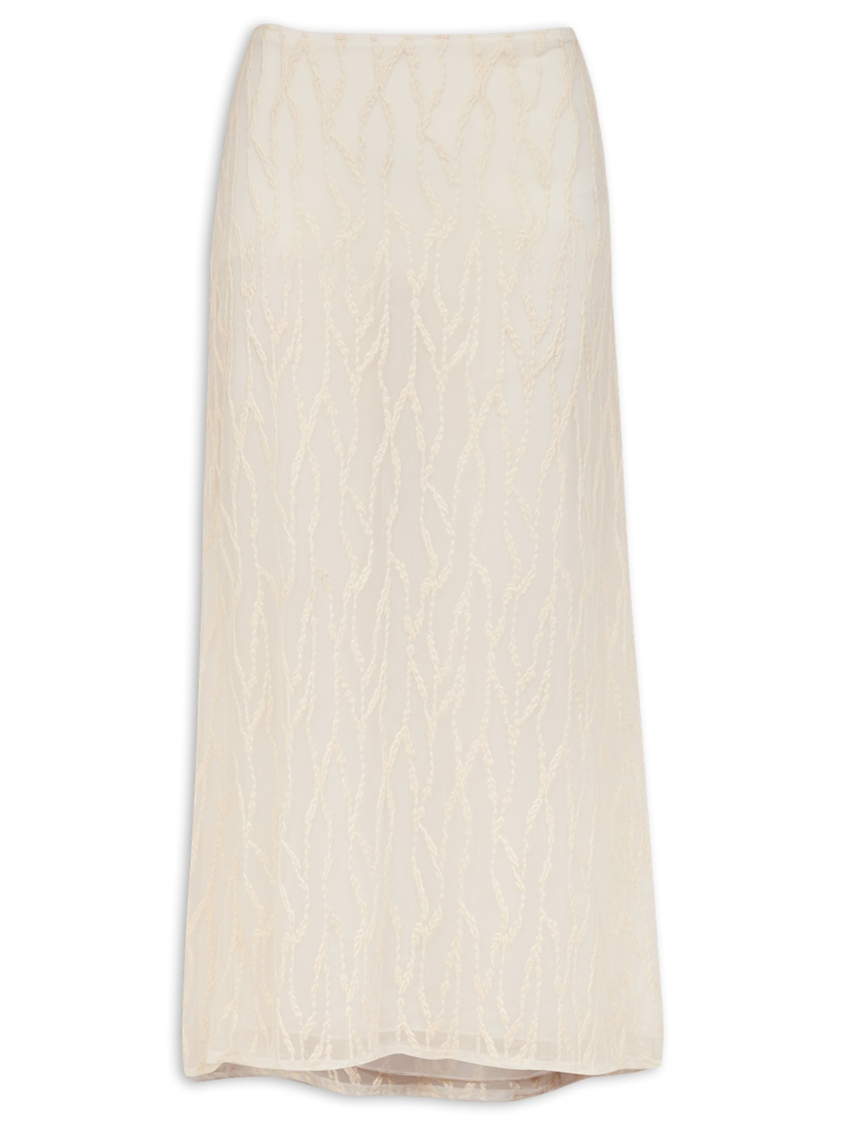 Saia Longa Quinn Branco Vix