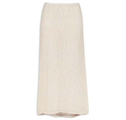 Saia Longa Quinn - Branco
