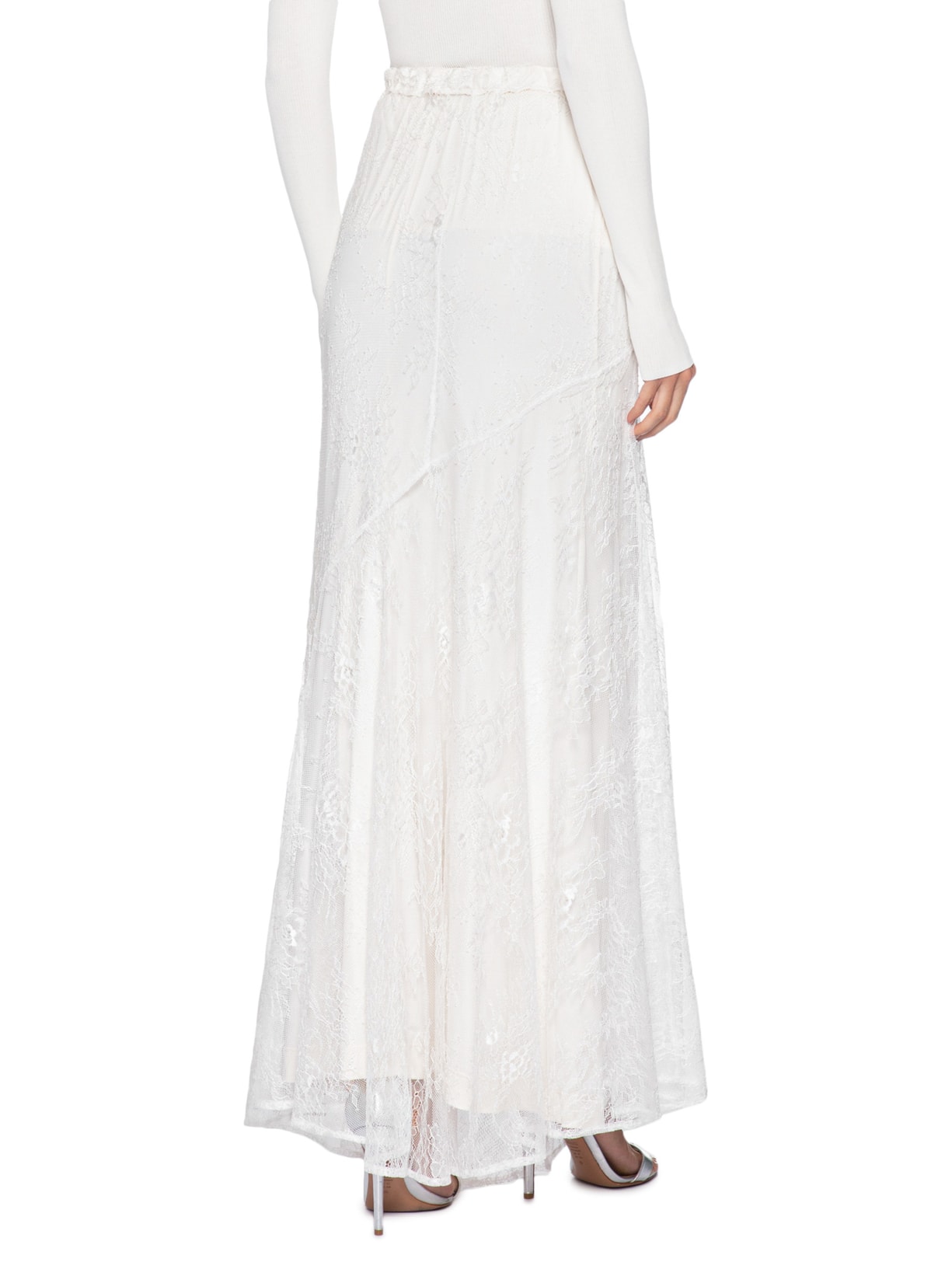 Saia Longa Renda Branco Fabulous Agilitá
