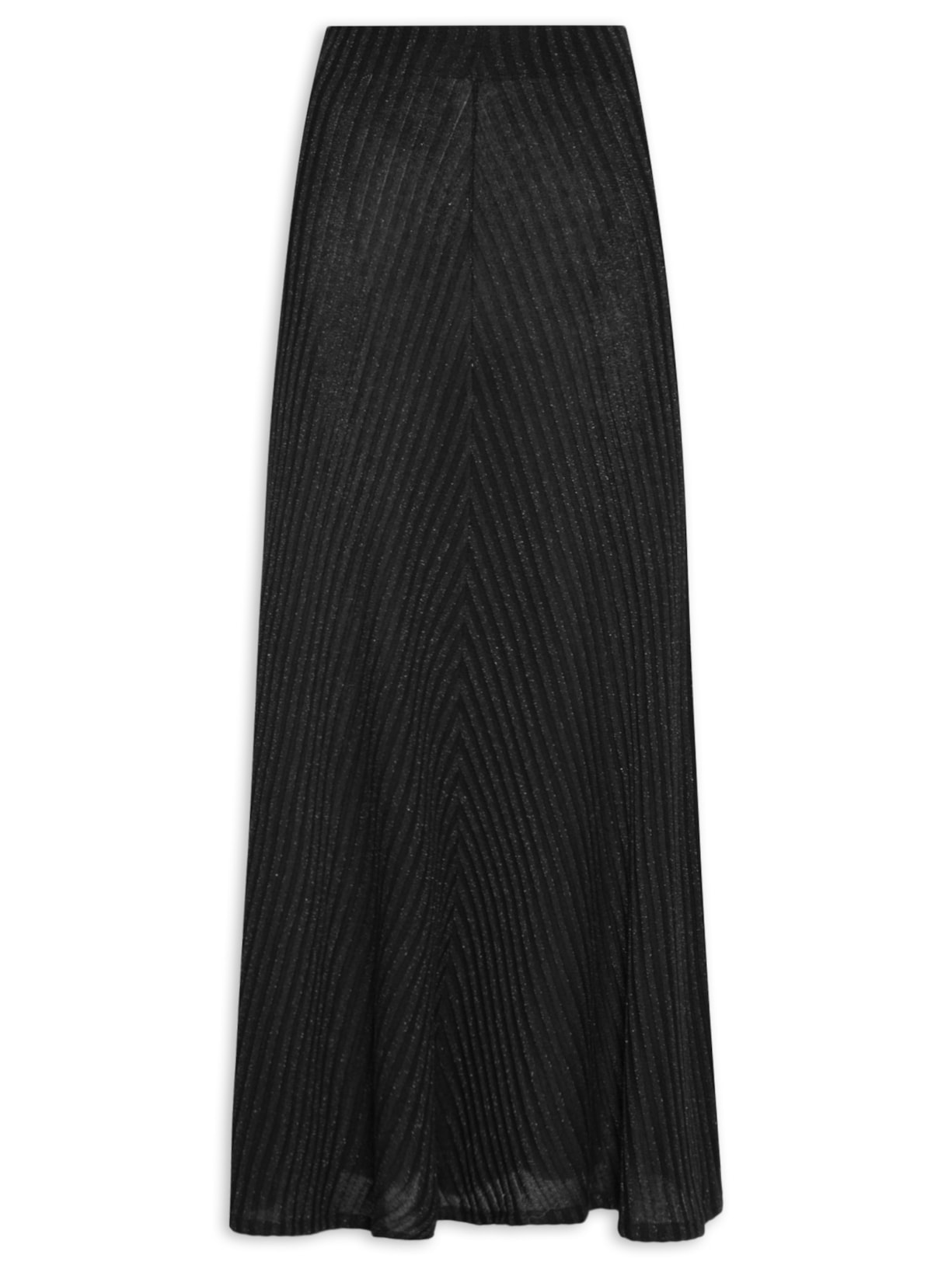 Saia Longa Tricot - Preto