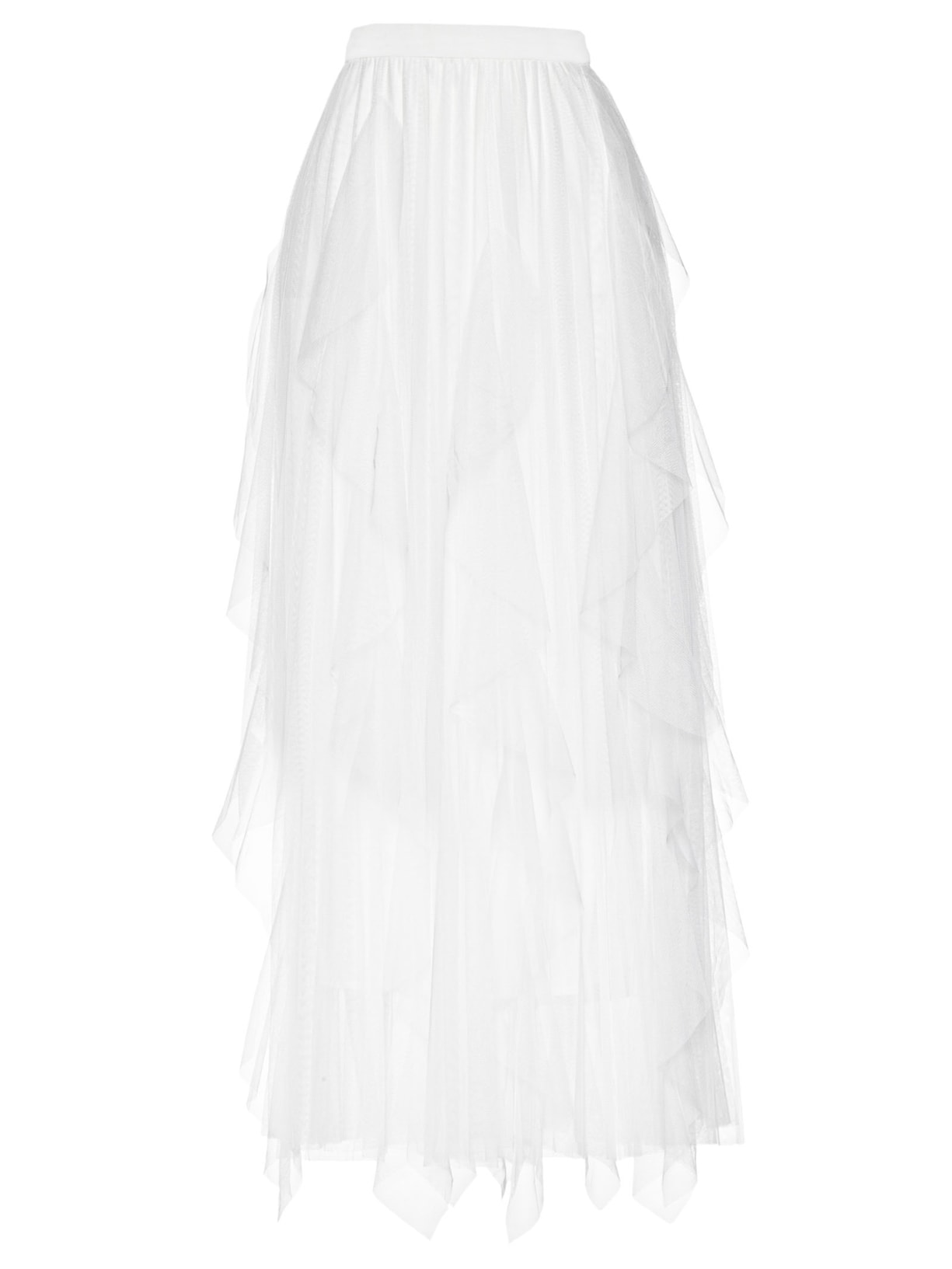 Saia Longa Tule - Branco