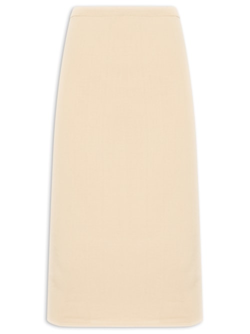 Saia Longuette - Bege