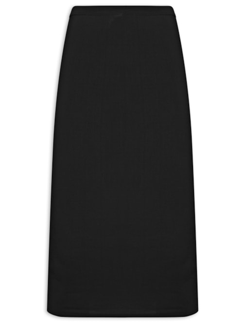 Saia Longuette - Preto