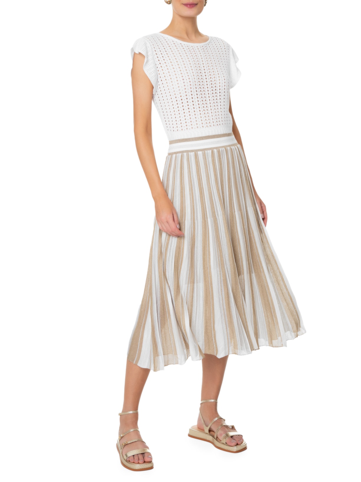 Saia Luna Off White Le Lis