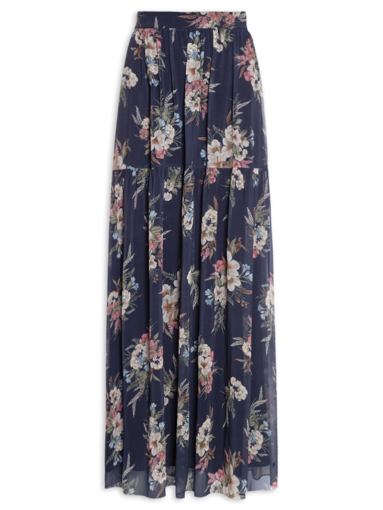 Saia Manu Estampada - Azul