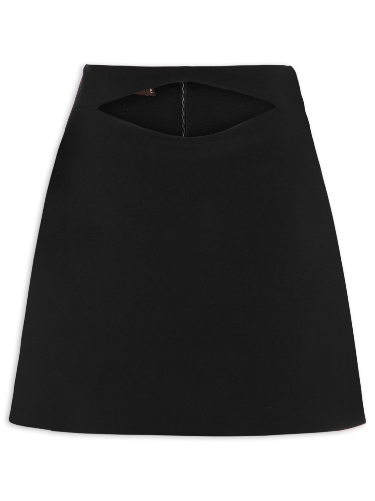 Saia Mavis Curta - Preto