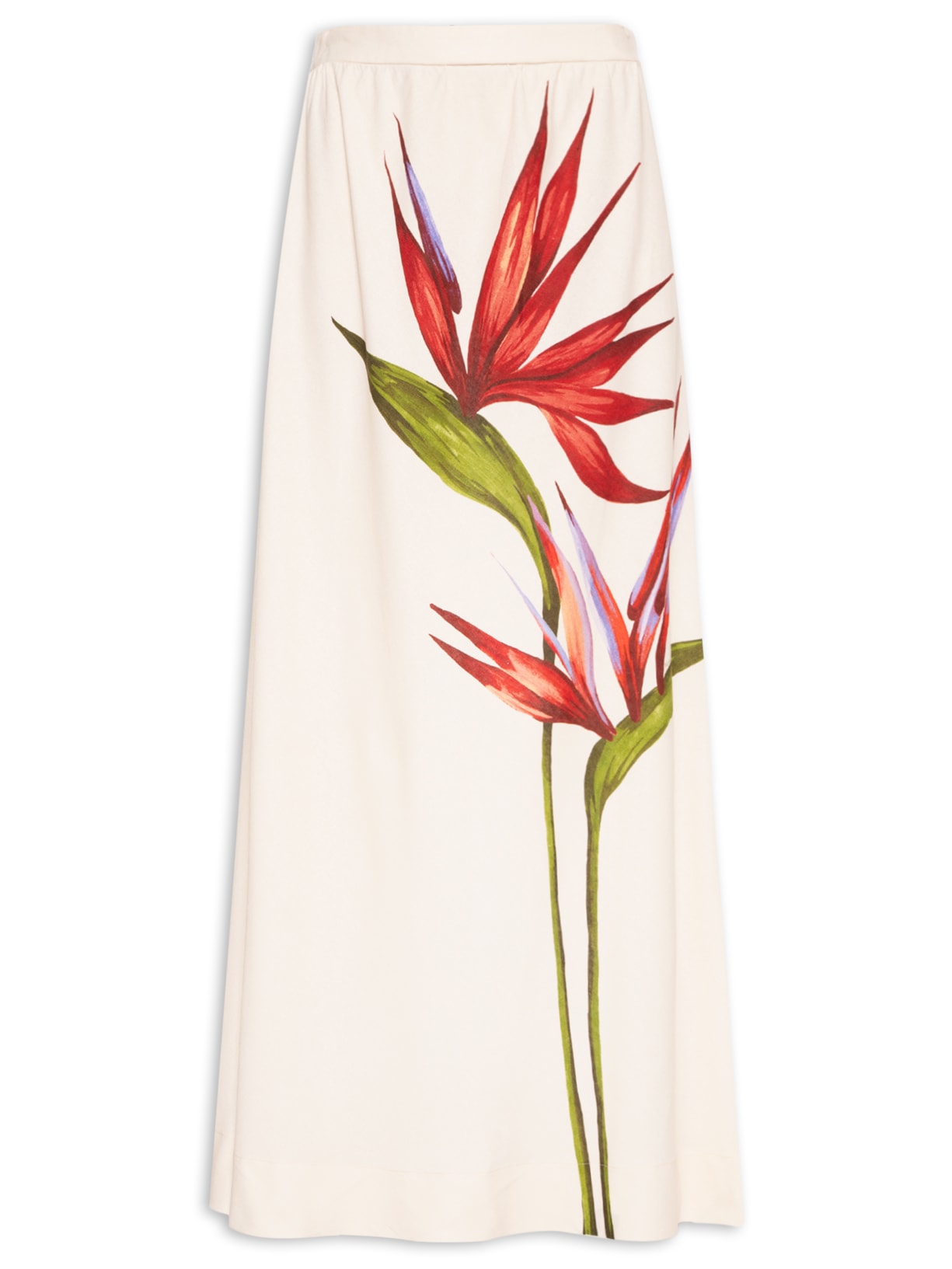 Saia Maxi Estrelicia - Off White
