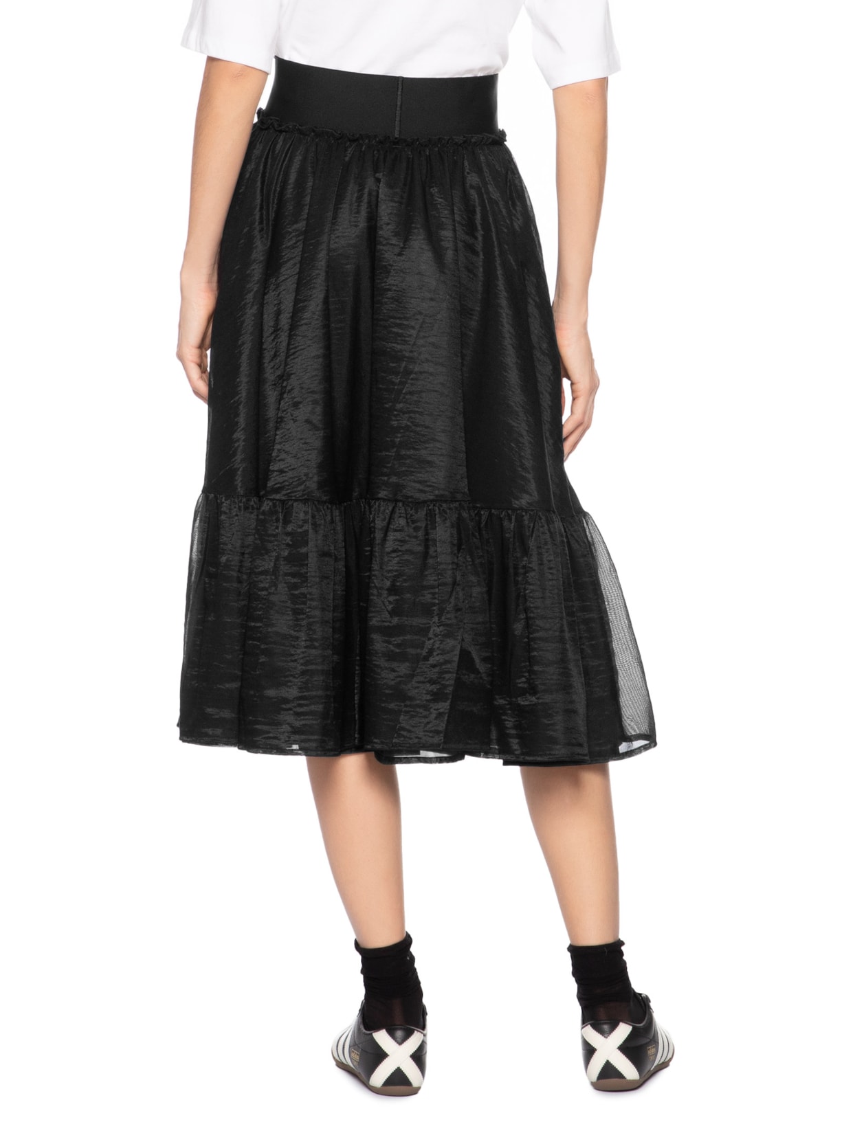 Saia Maxi Preto Adidas Originals