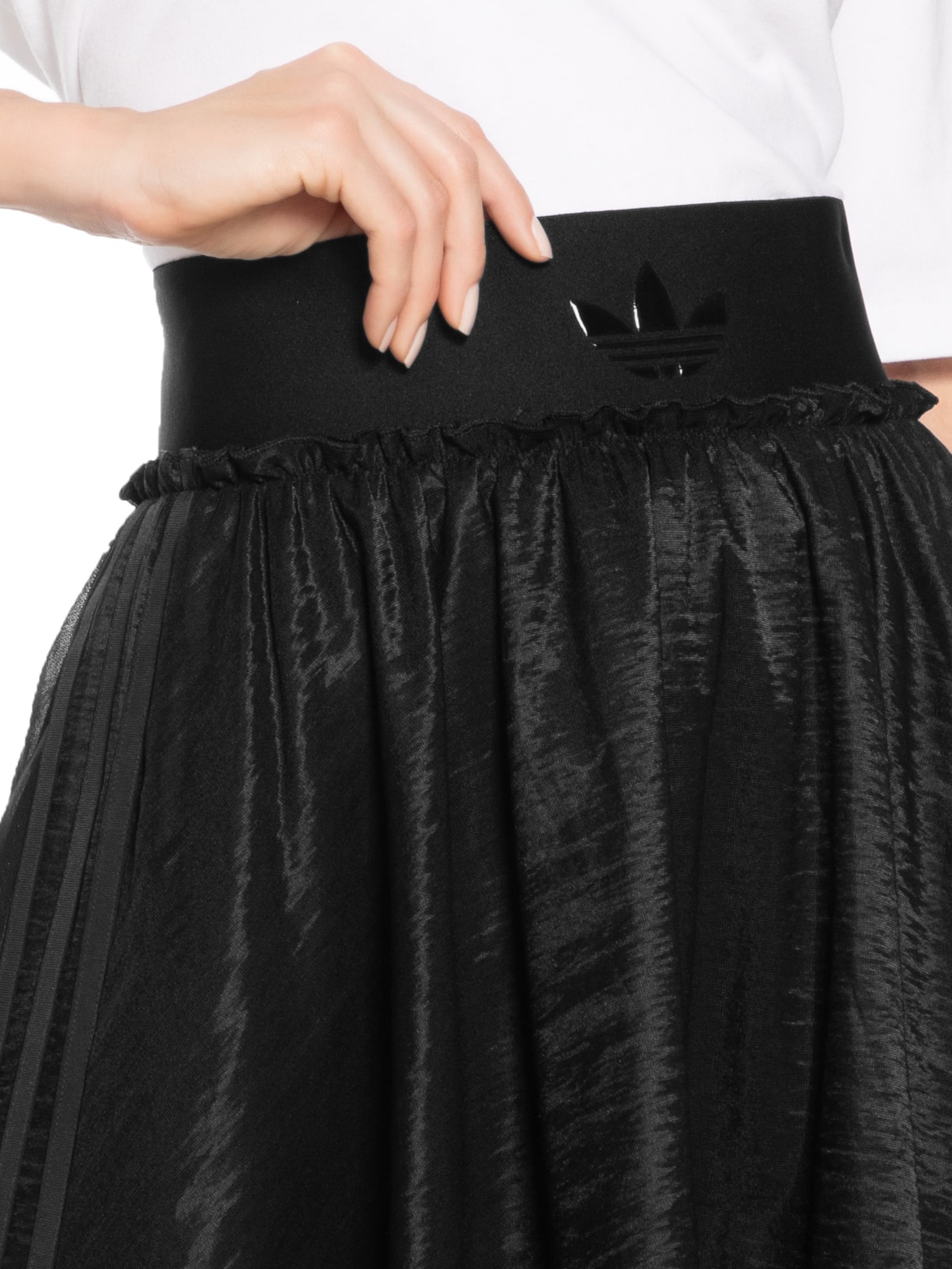 Saia Maxi Preto Adidas Originals