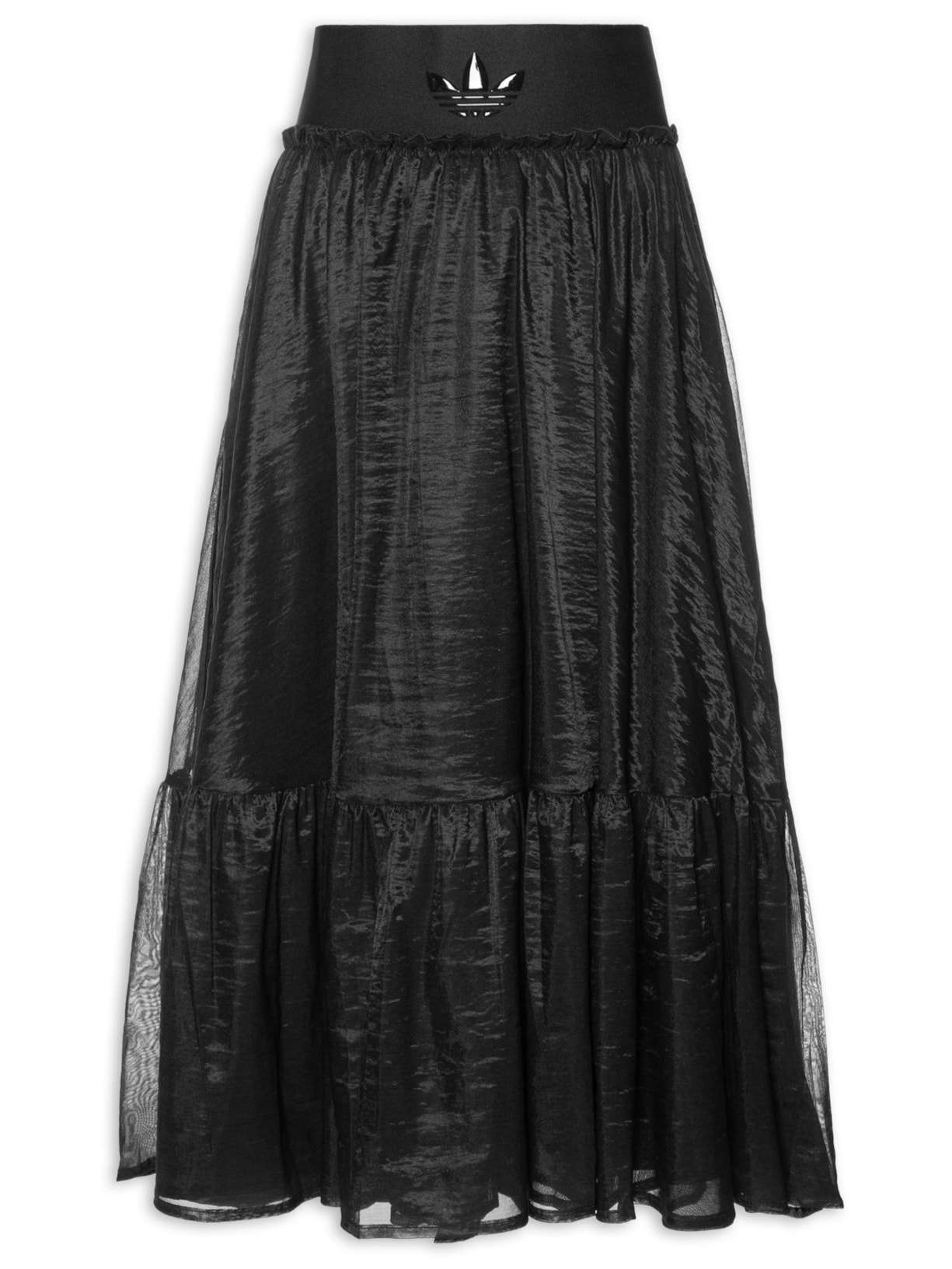 Saia Maxi Preto Adidas Originals