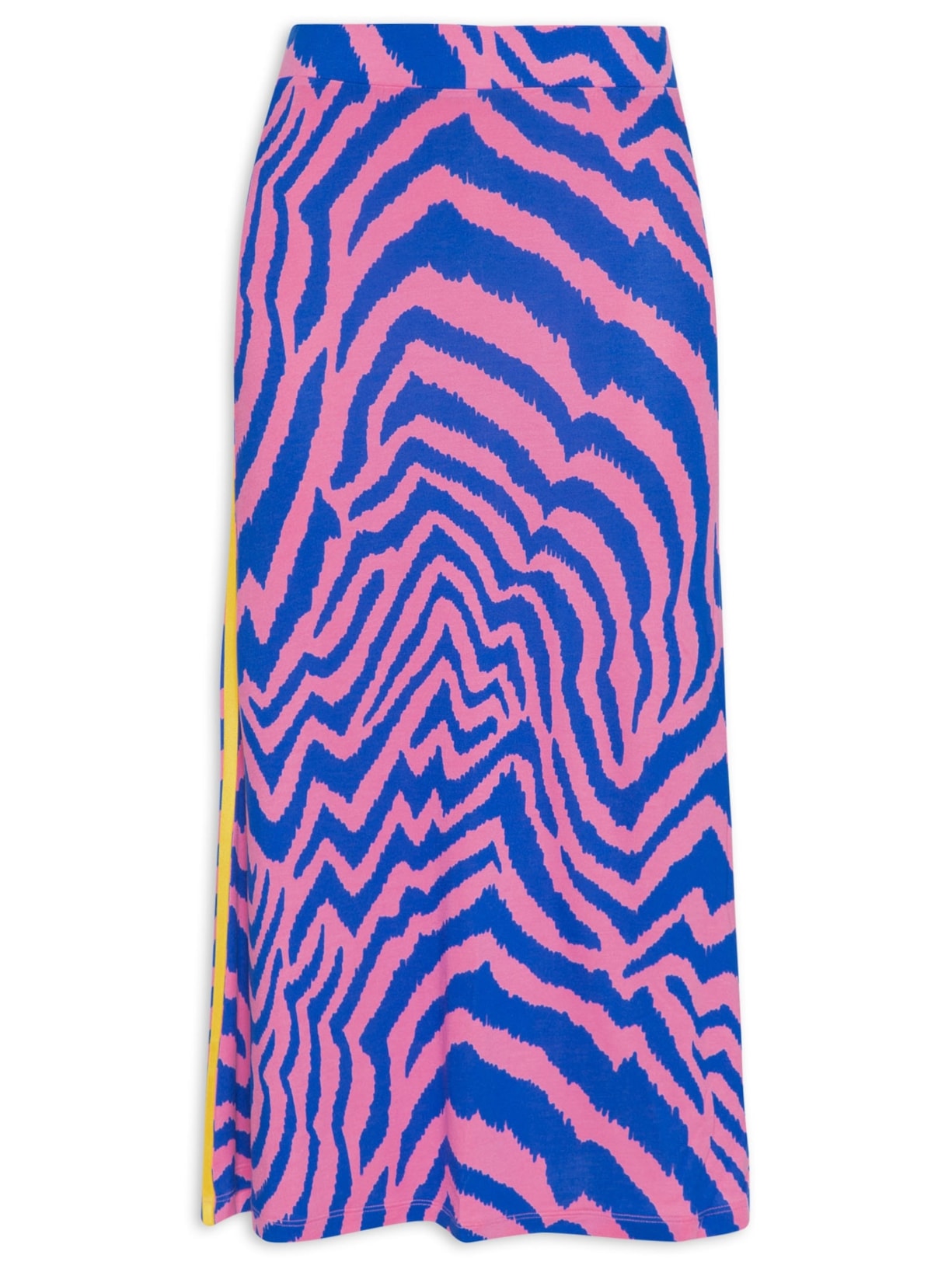 Saia Midi 3-Stripes - Rosa