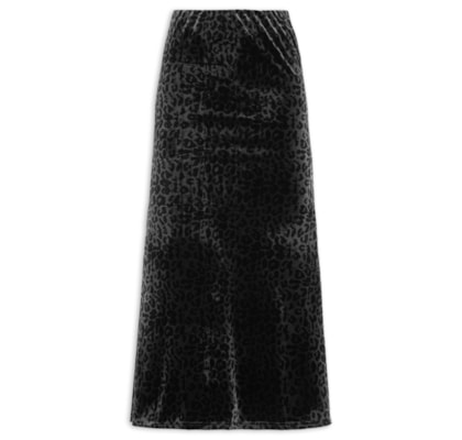 Saia Midi - Animal Print