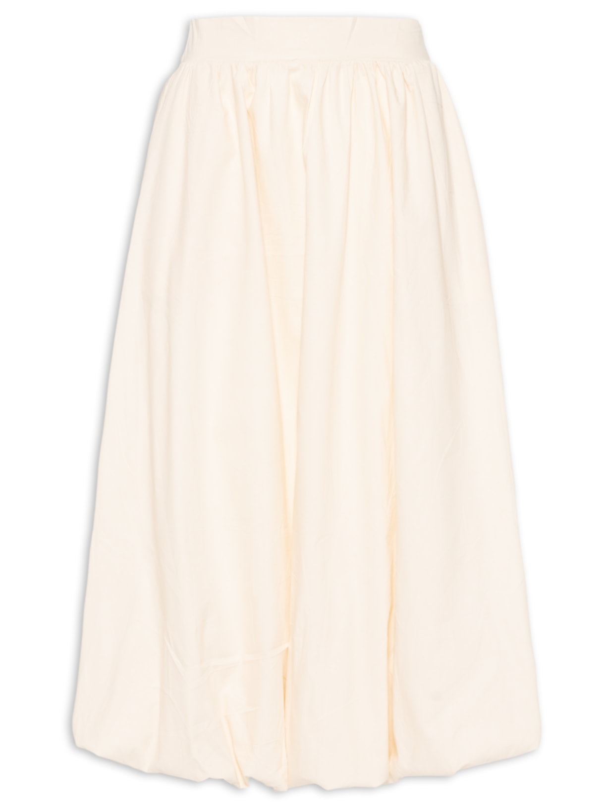 Saia Midi Balonê - Bege