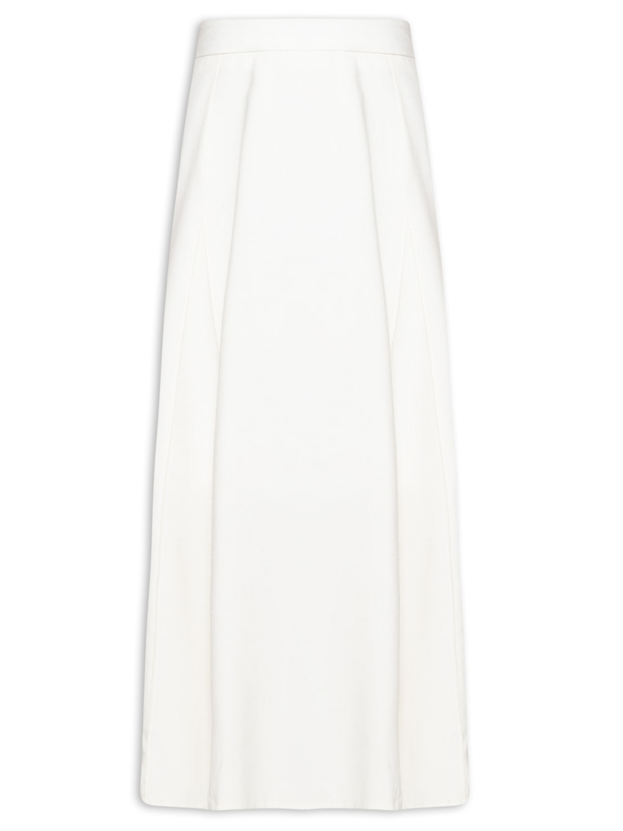 Saia Midi Básica - Off White