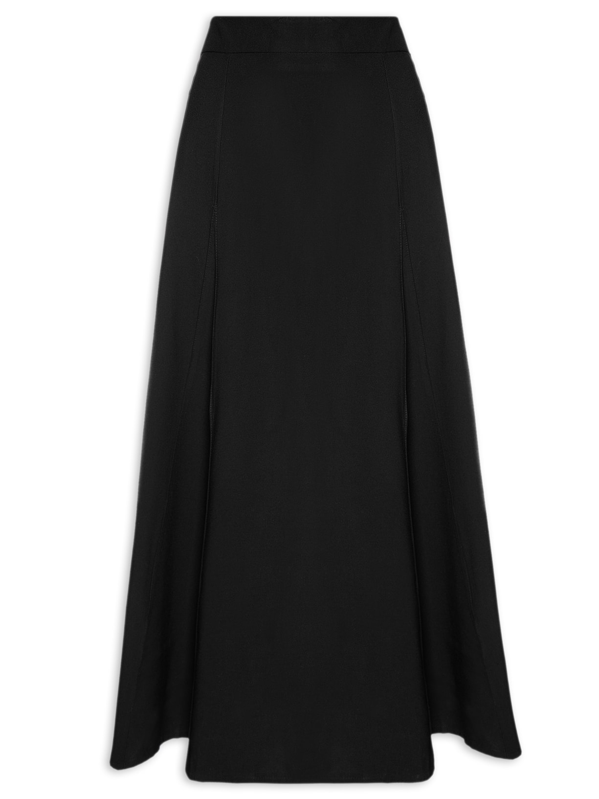 Saia Midi Básica - Preto
