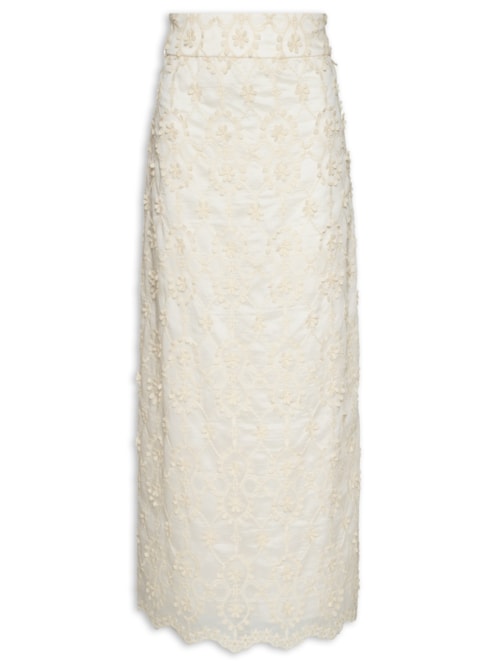 Saia Midi Betina - Off White
