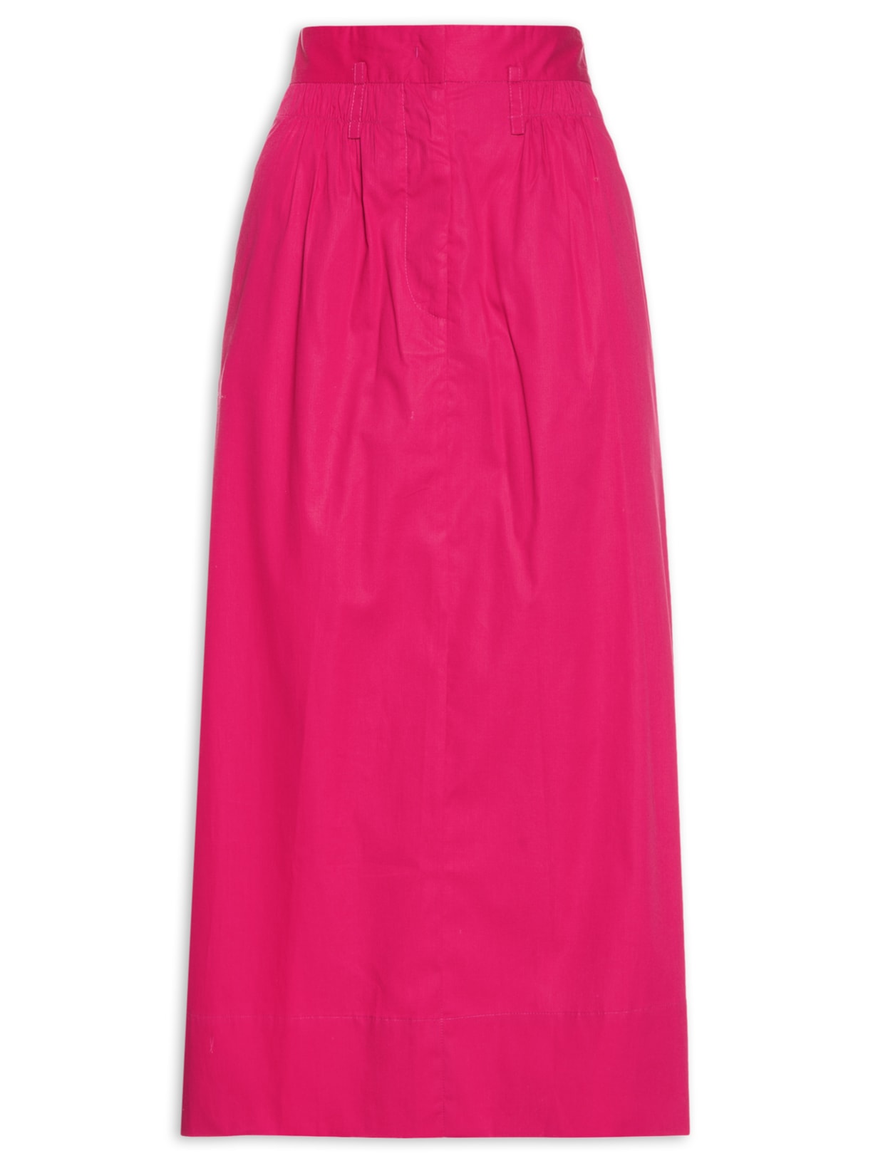 Saia Midi Calda - Vermelho