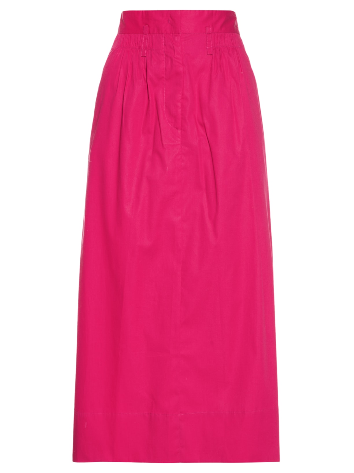 Saia Midi Calda Vermelho Animale