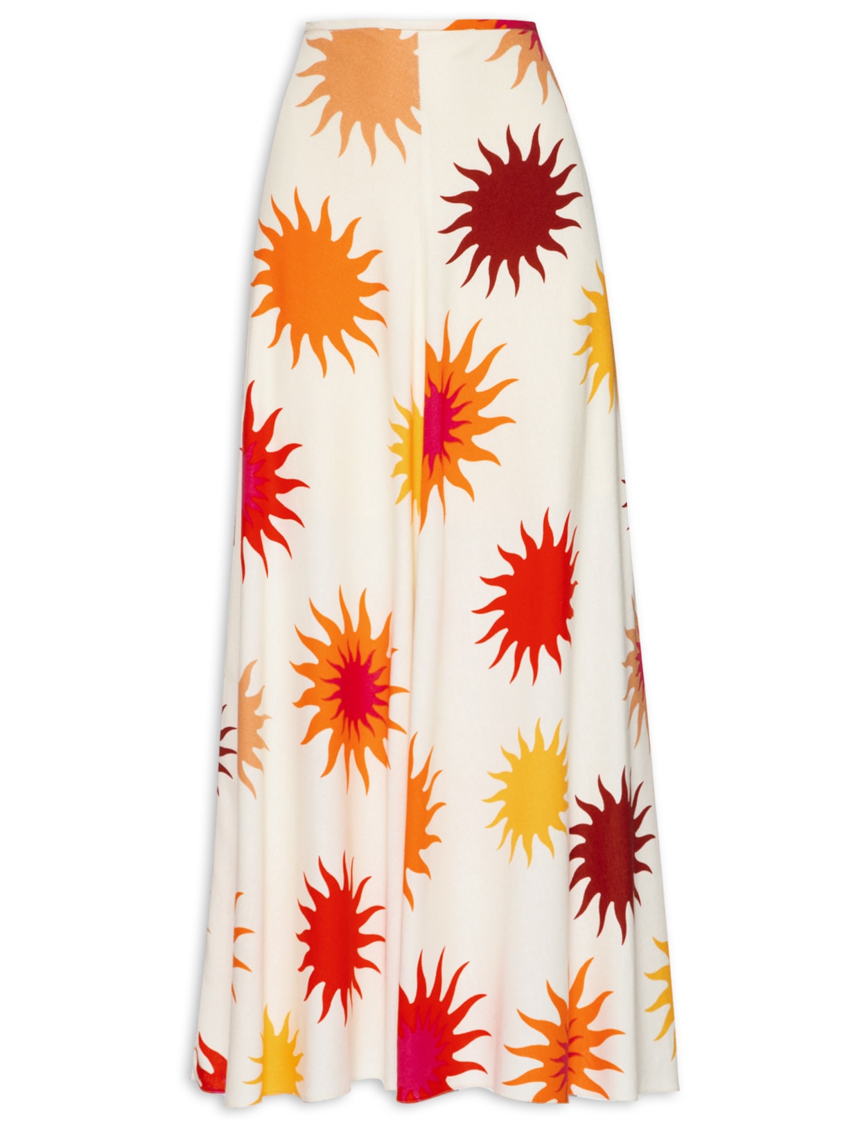 Saia Midi Cali - Bege