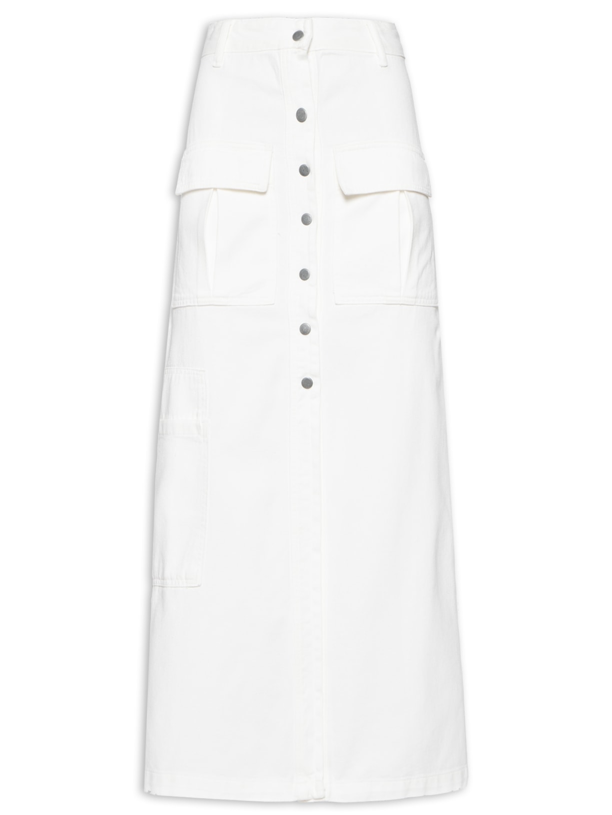 Saia Midi Cargo - Branco