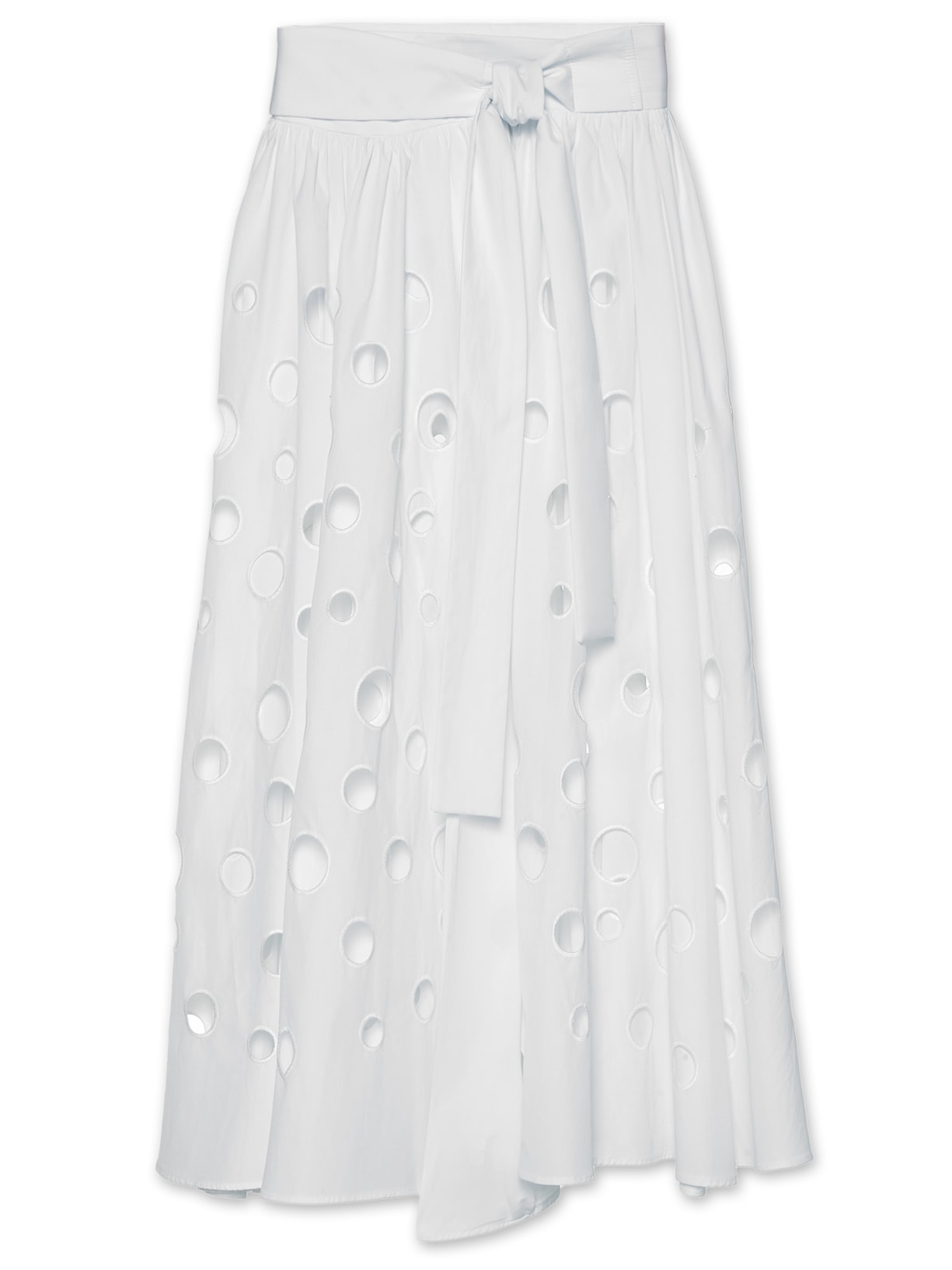 Saia Midi Cinira - Branco