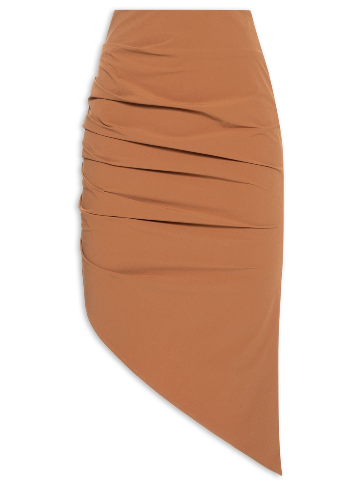 Saia Midi Daiane - Marrom