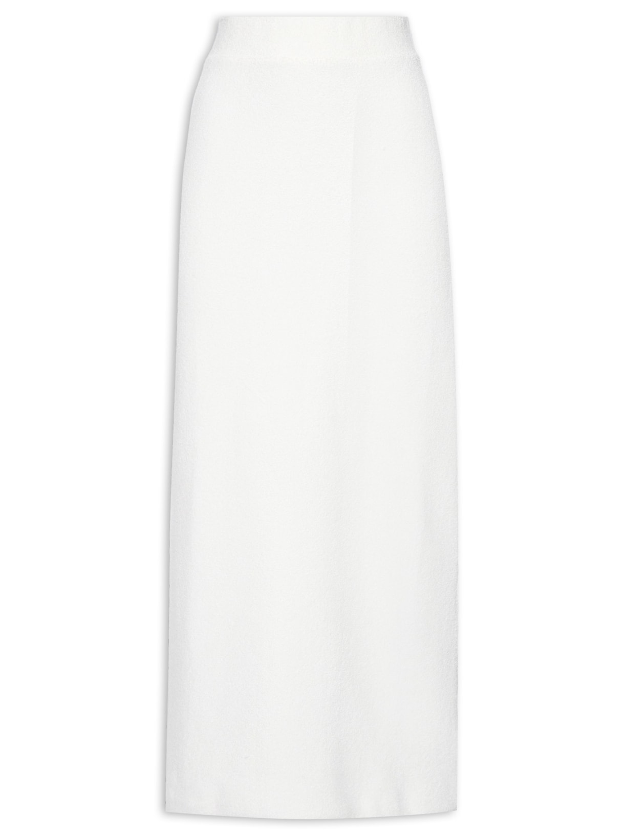 Saia Midi De Tricot - Off White
