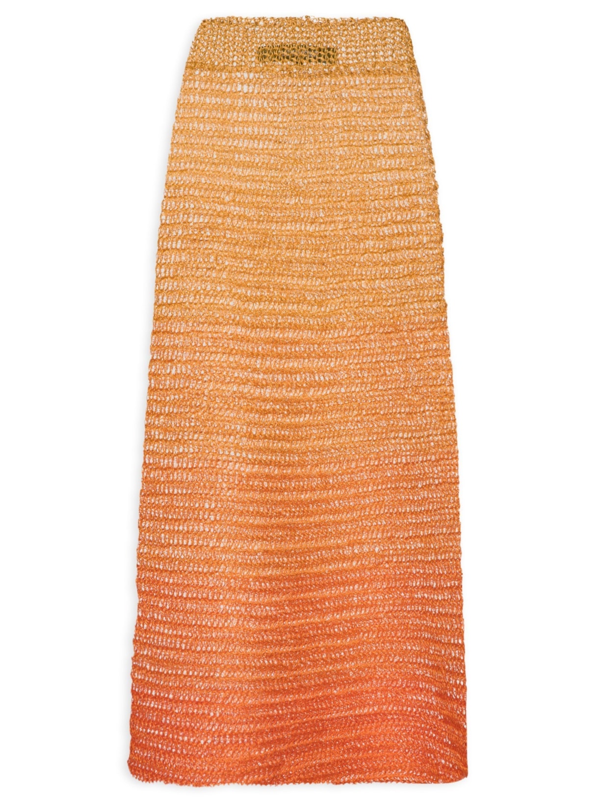 Saia Midi Degradê - Laranja