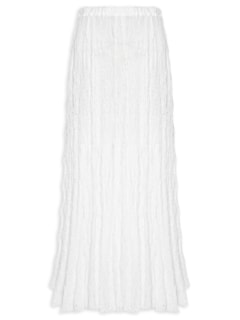 Saia Midi Em Renda - Off White by MARKET 33