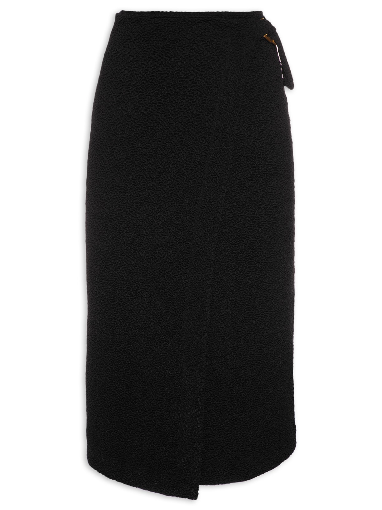 Saia Midi Envelope - Preta