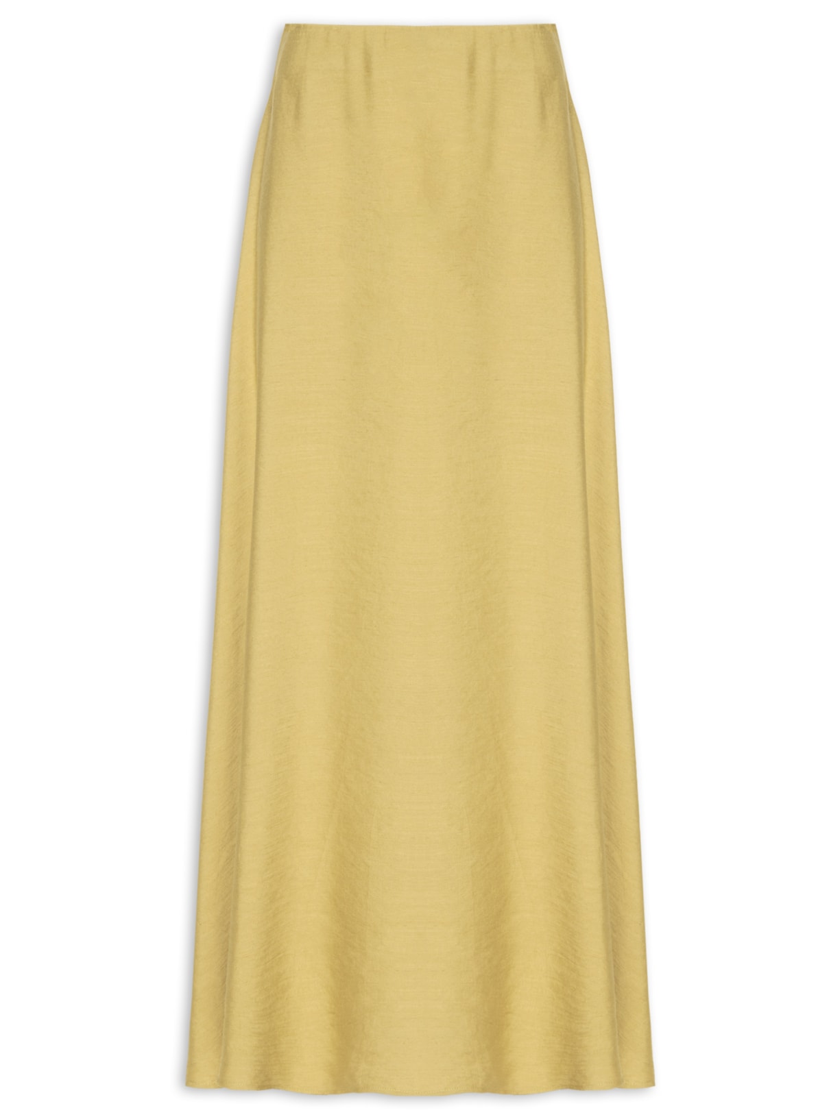 Saia Midi Evasê - Bege